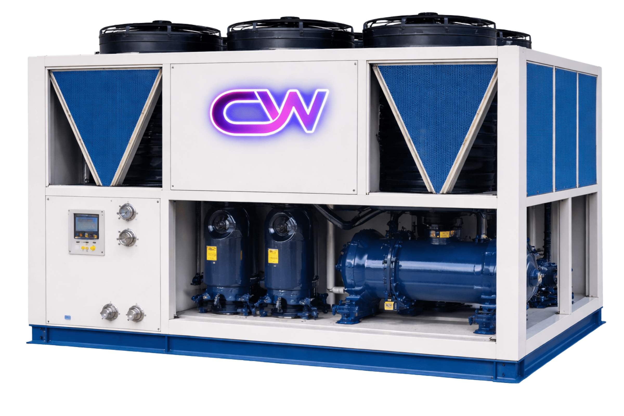 Air cooled scroll chiller